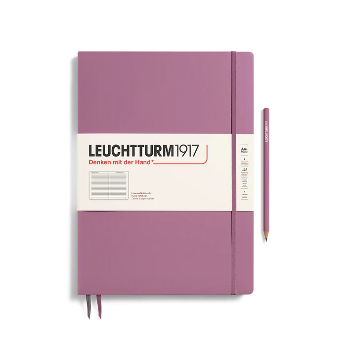 Leuchtturm1917 - Master Slim Notebook - A4+ - Hardcover - Dusty Rose - Image 3