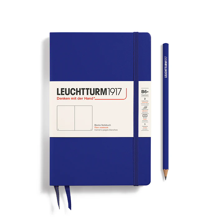 Leuchtturm1917 - Paperback Notebook - B6+ - Hardcover - Ink - Image 2