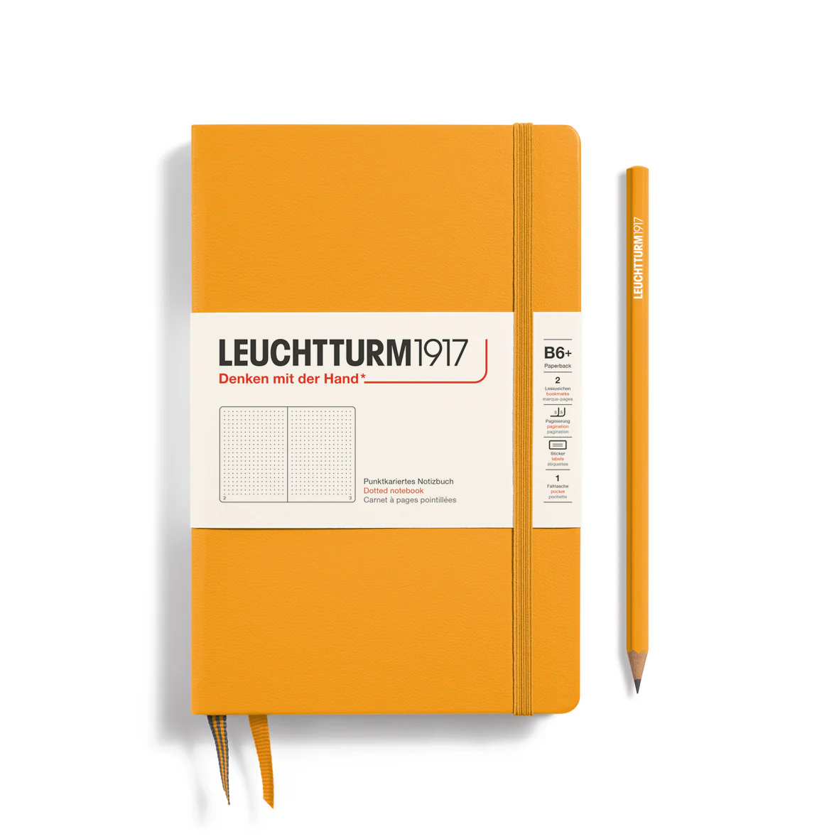Leuchtturm1917 - Paperback Notebook - B6+ - Hardcover - Rising Sun - Image 2