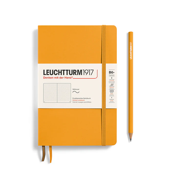 Leuchtturm1917 - Paperback Notebook - B6+ - Softcover - Rising Sun - Image 3
