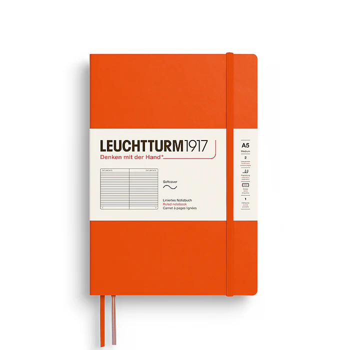 Leuchtturm1917 - Notebook Medium - A5 - Softcover - Pumpkin - Image 2