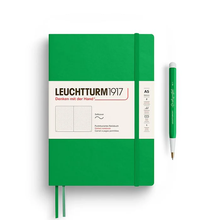 Leuchtturm1917 - Notebook Medium - A5 - Softcover - Spring Leaf