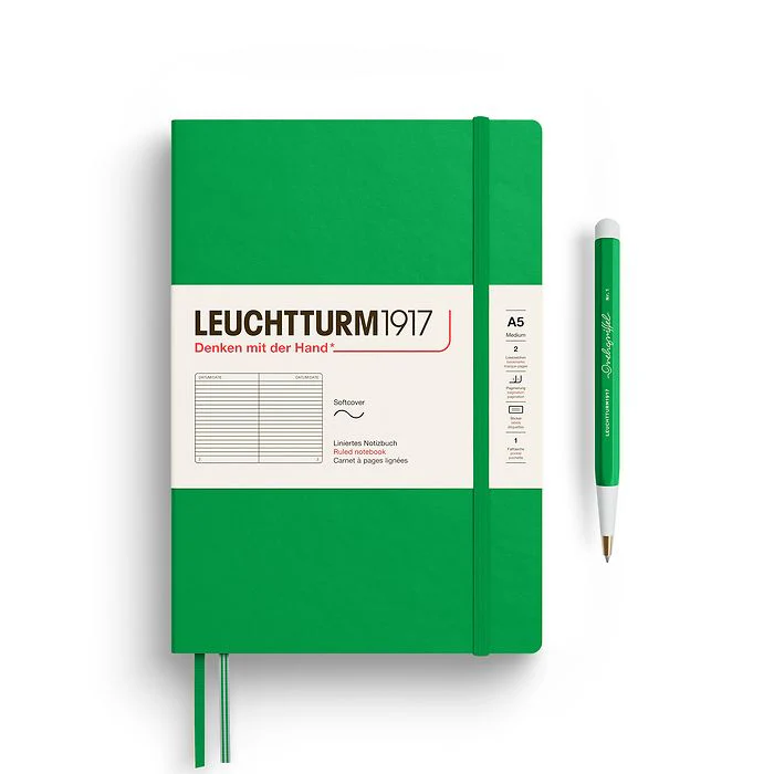 Leuchtturm1917 - Notebook Medium - A5 - Softcover - Spring Leaf - Image 2