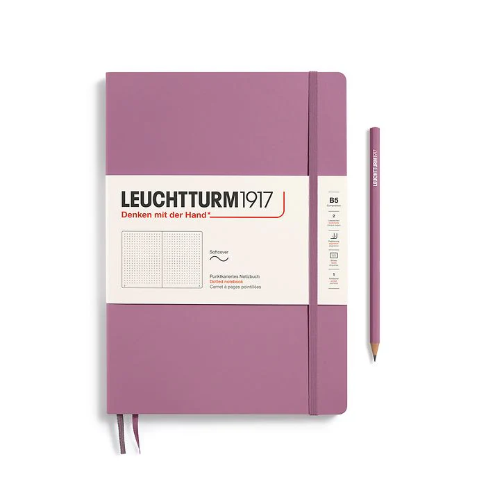 Leuchtturm1917 - Notebook Composition - B5 - Softcover - Dusty Rose - Image 2