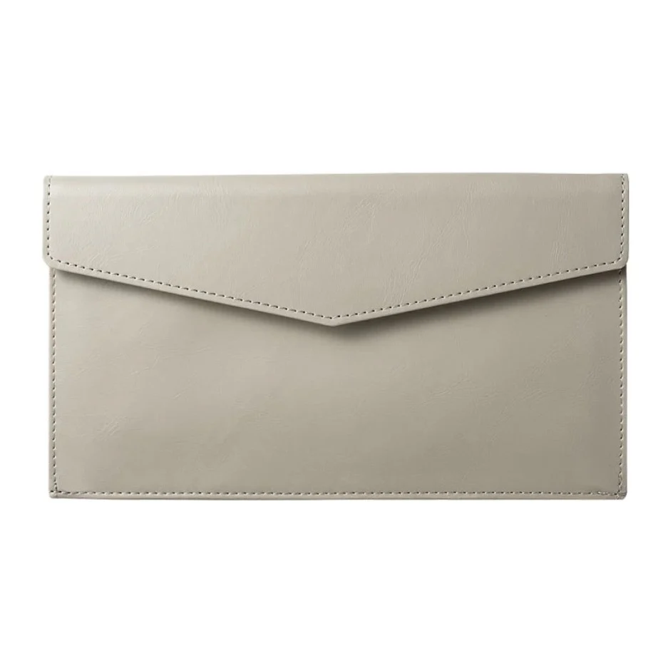 Lezaface U by KING JIM – Envelope Style Document Case – Grey