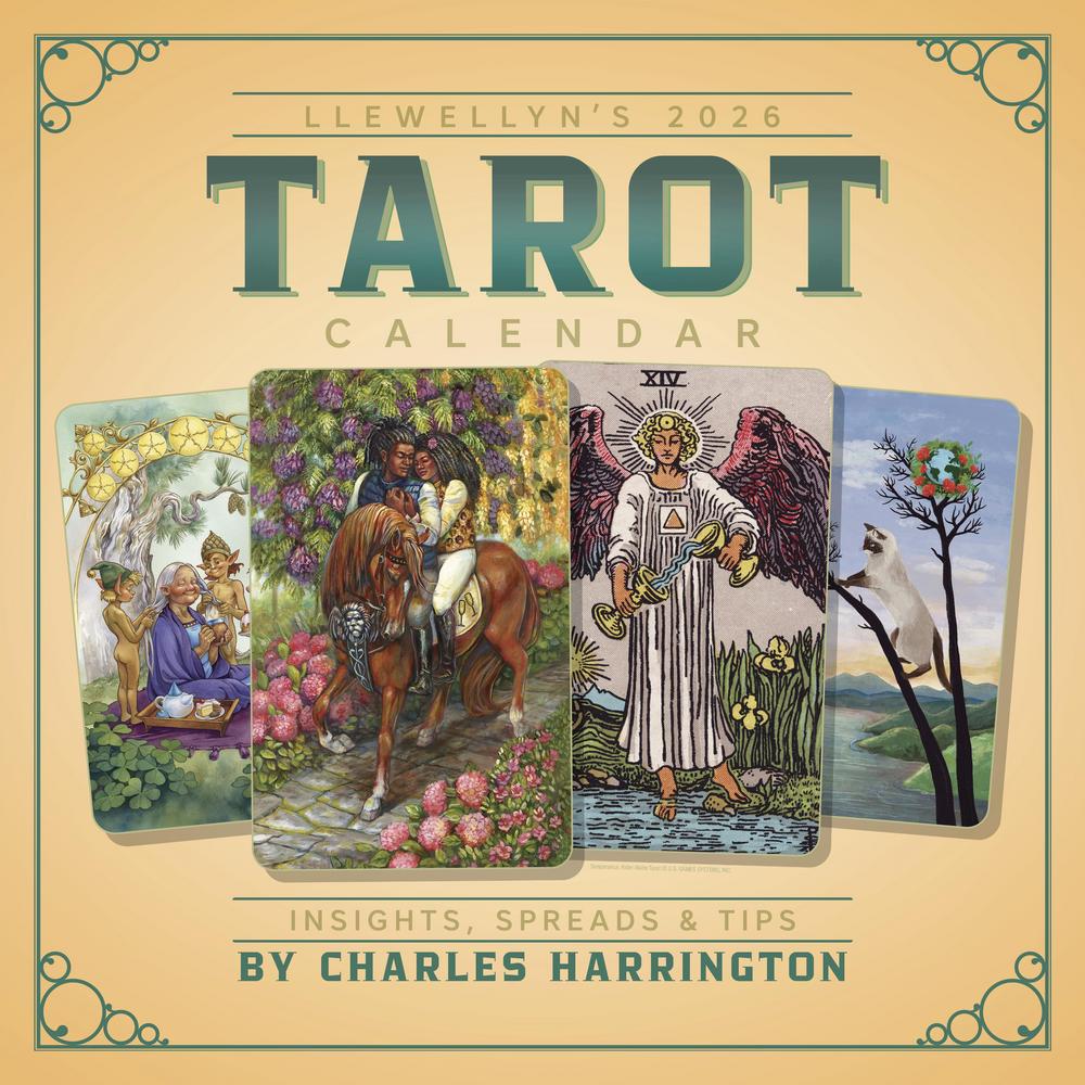 Llewellyn's - 2026 Wall Calendar - Tarot by Charles Harrington