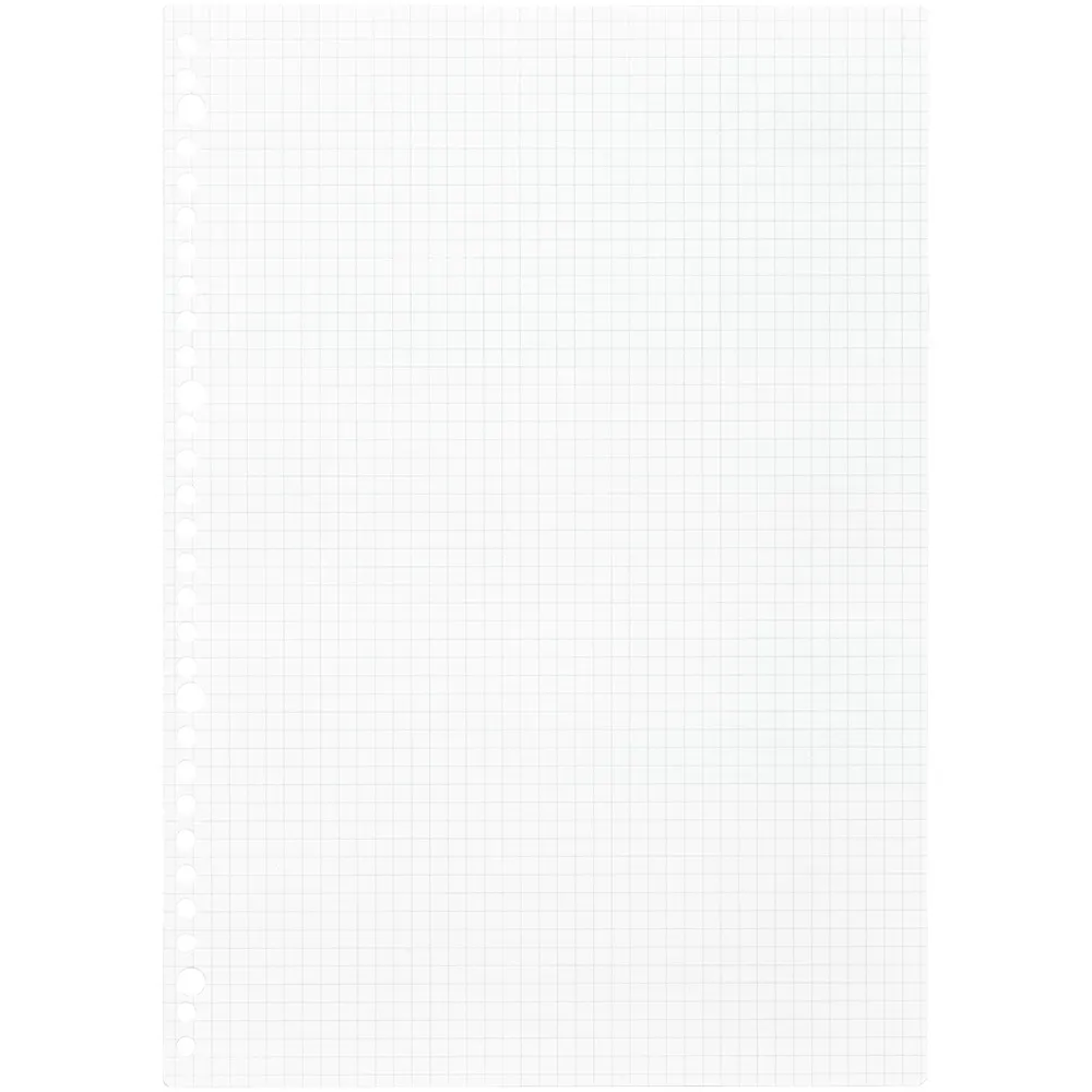 Maruman - A4 Grid Loose Leaf Paper - 5mm, 30 Holes, 100 Sheets - Image 3