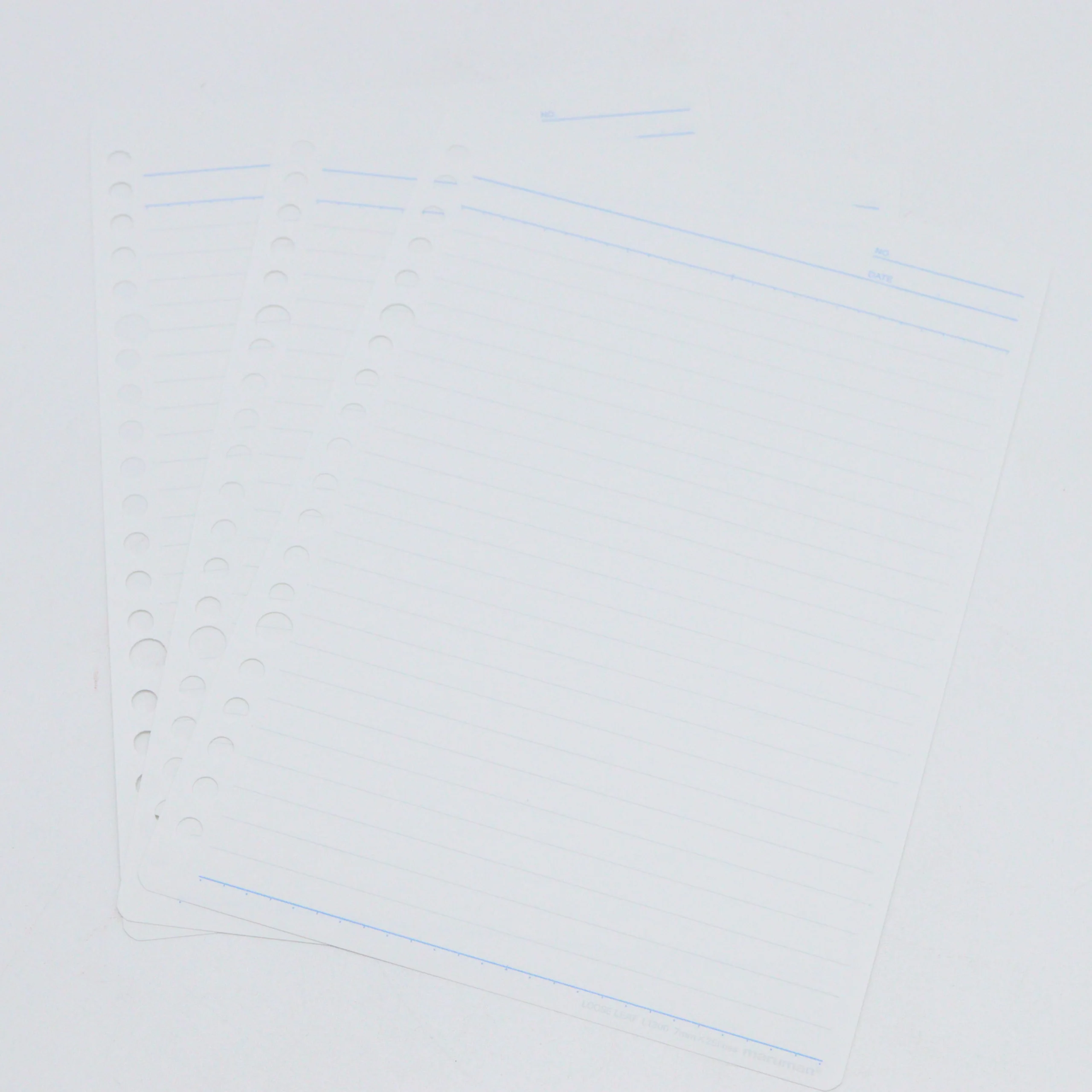 Maruman - A5 Ruled Loose Leaf - 7mm, 20 Holes, 100 Sheets. - Image 3