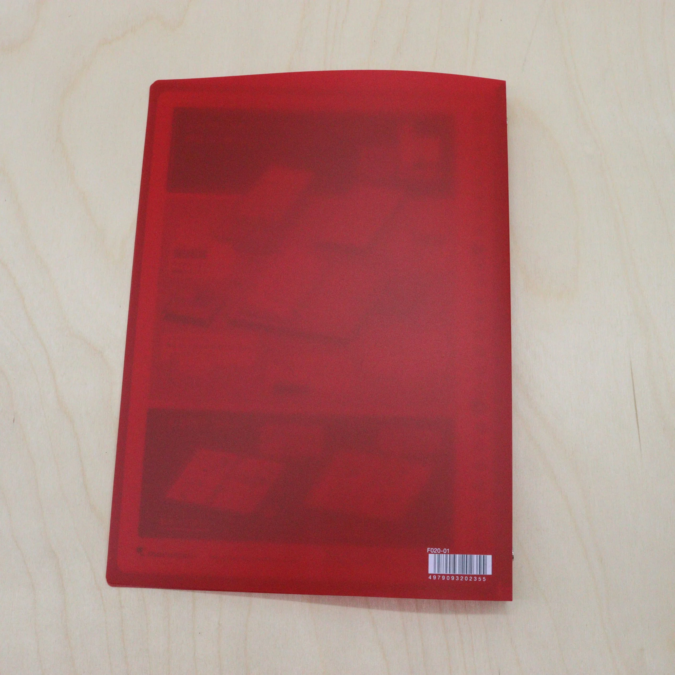 MARUMAN - B5 Kurufit Binder, Lined Loose Leaf and To-do Leaf Set - Red - Image 4