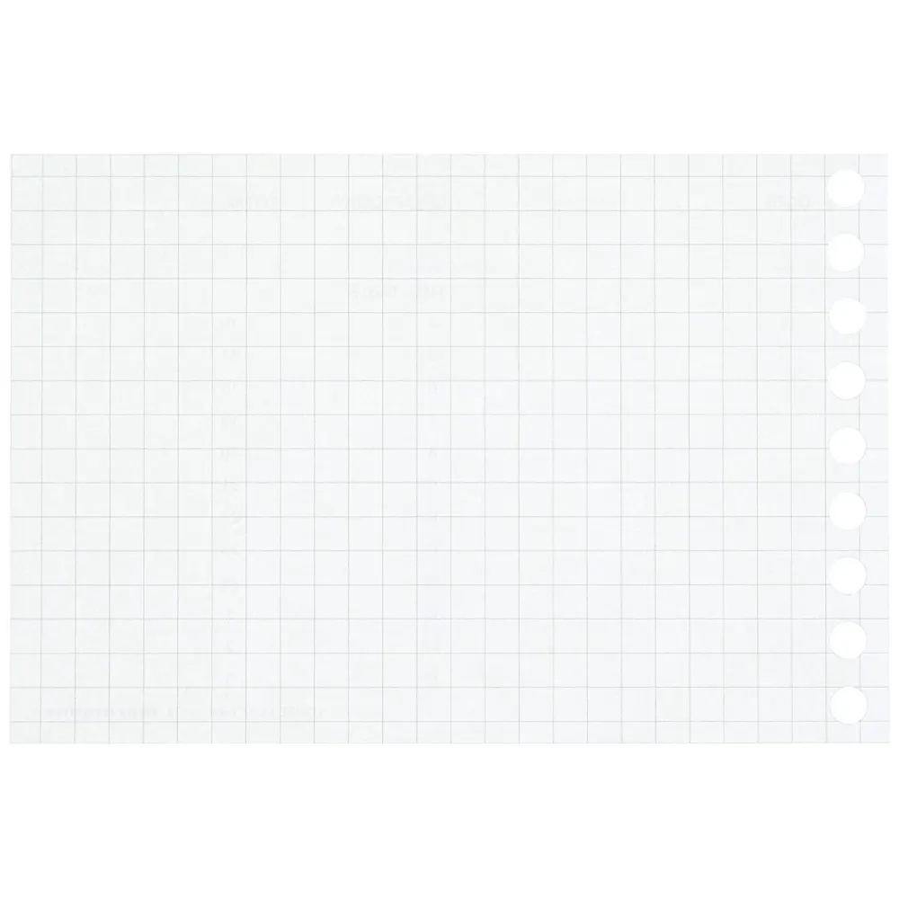 Maruman - MINI Time Planning Loose Leaf Paper - 5 mm, 50 Sheets - Image 4