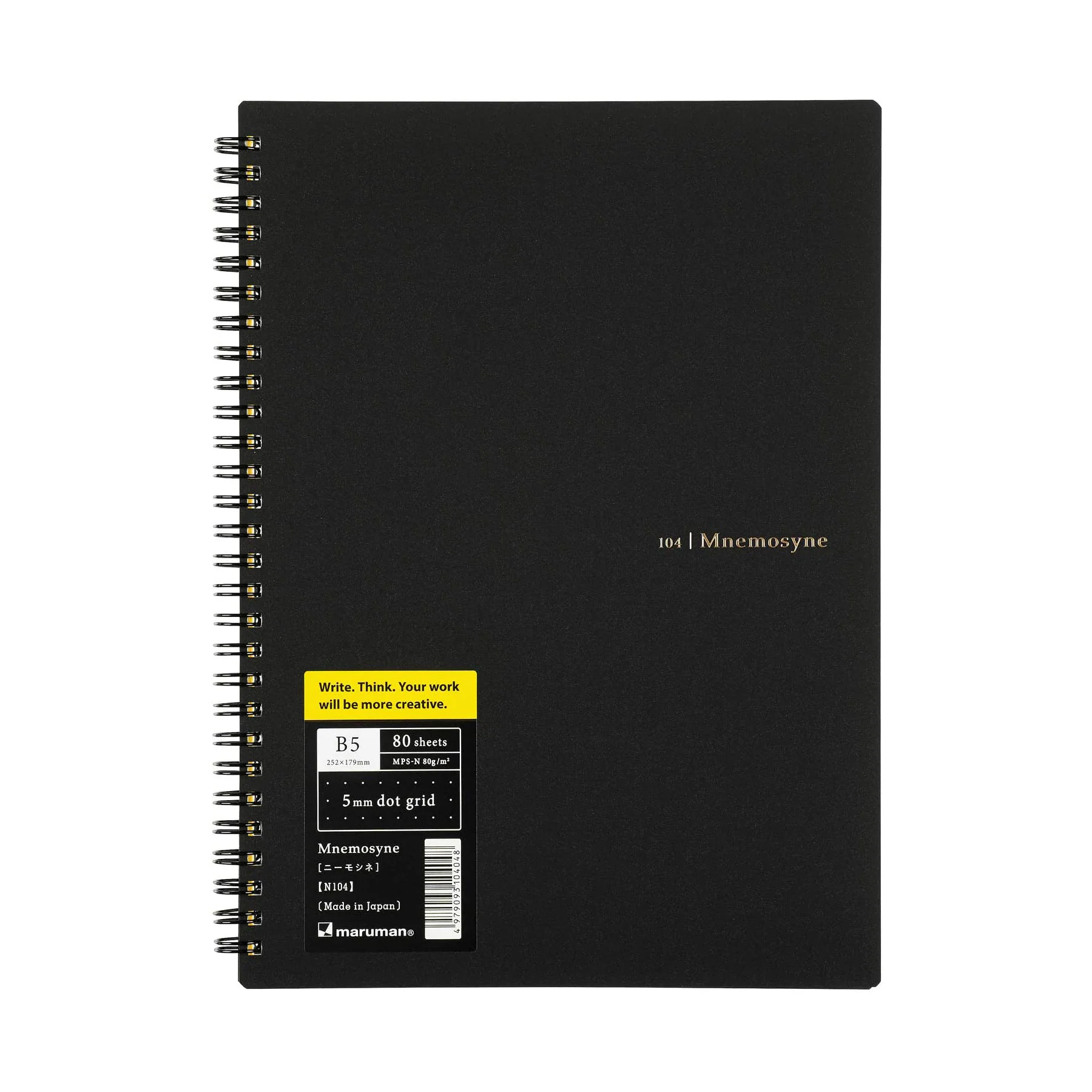 MARUMAN - MNEMOSYNE - N104 B5 NOTEBOOK DOT GRID