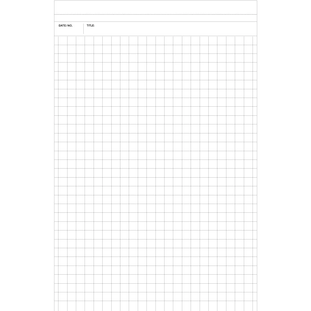 MARUMAN - MNEMOSYNE - N178A B7 MEMO PAD GRIDDED - Image 2