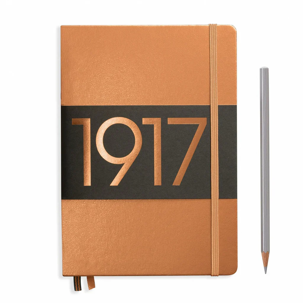 Leuchtturm1917 - Special Edition Notebook - A5 - Hardcover - Copper - Ruled