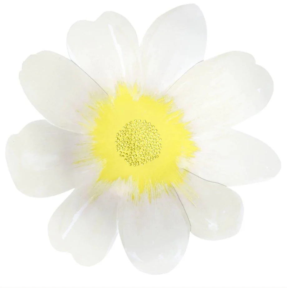 MERI MERI - Flower Large Paper Plates - Pack of 8 - Image 7
