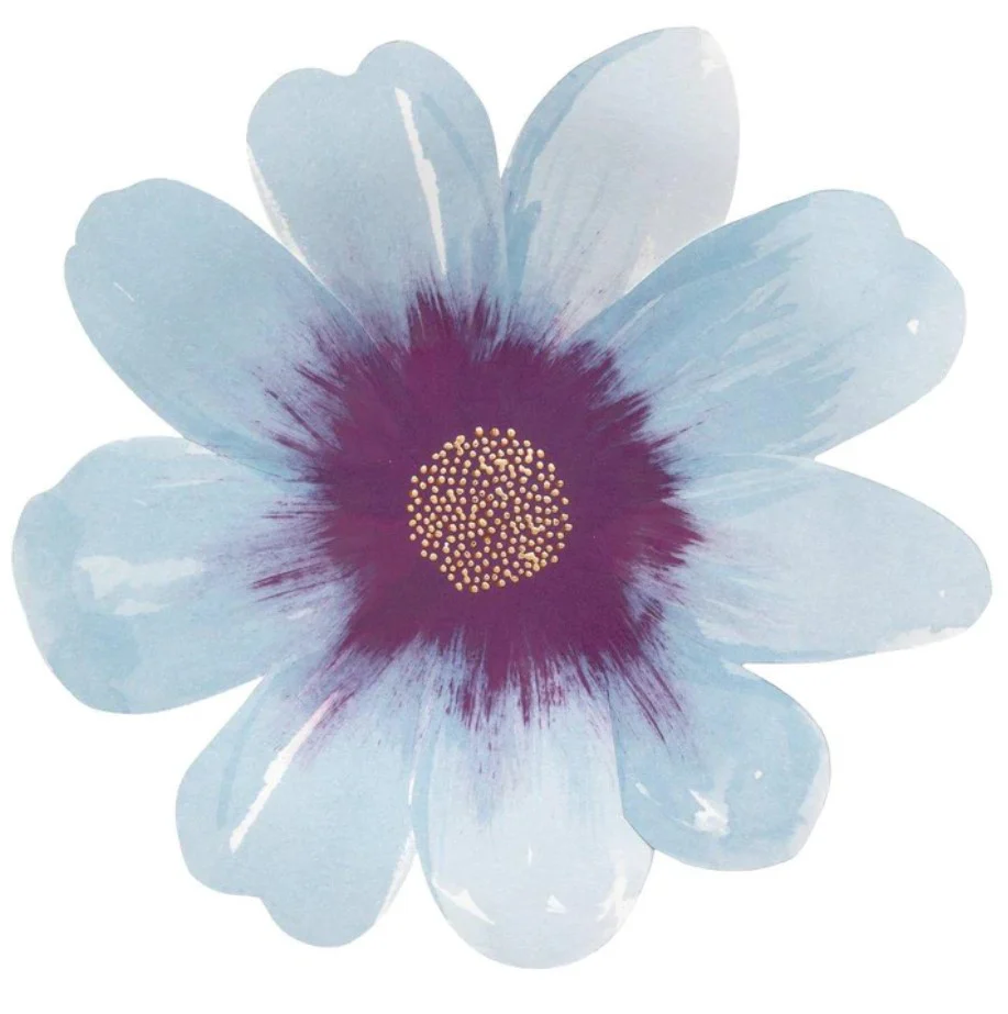 MERI MERI - Flower Large Paper Plates - Pack of 8 - Image 8