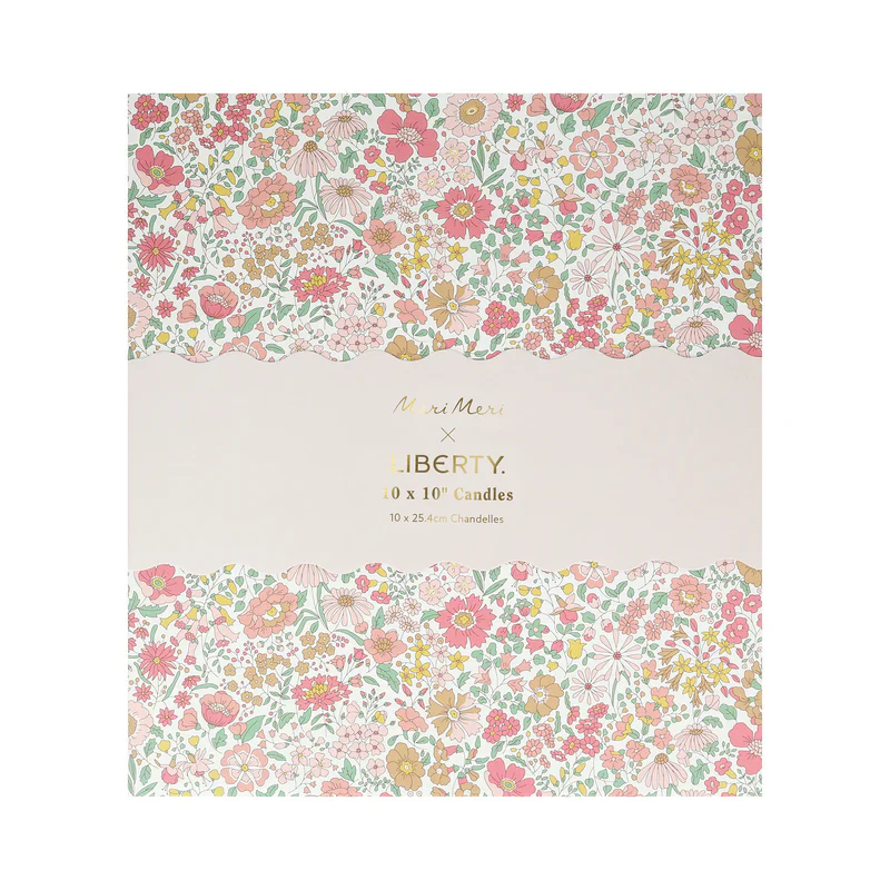 Meri Meri - Liberty 10" Wharfedale Candles Gift Box - Set of 10 - Image 2