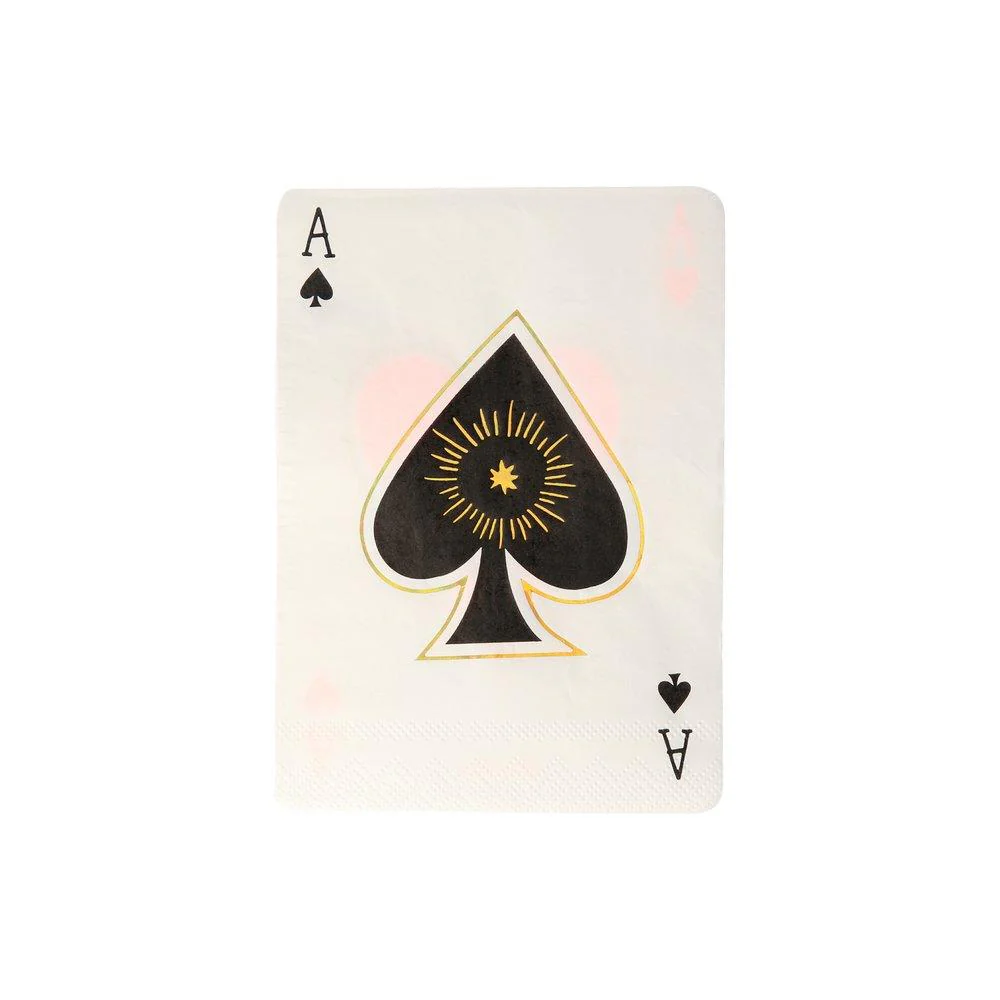 MERI MERI - Magic Aces Napkins - Pack of 16
