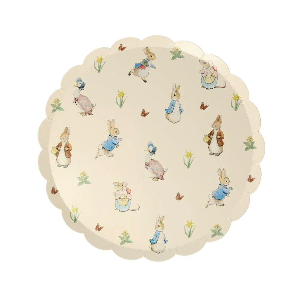 MERI MERI -  Peter Rabbit™ & Friends Dinner Plates (x 12)