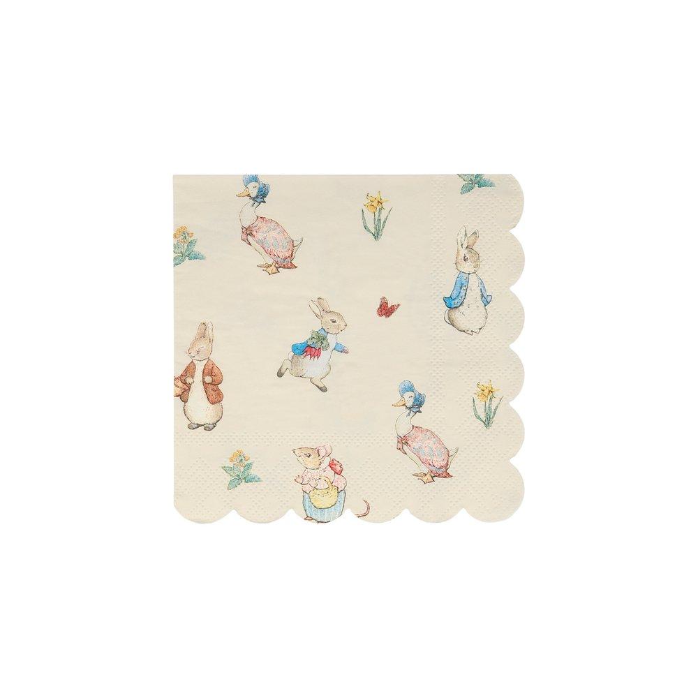 MERI MERI - Peter Rabbit & Friends - Small Napkins (set of 20)