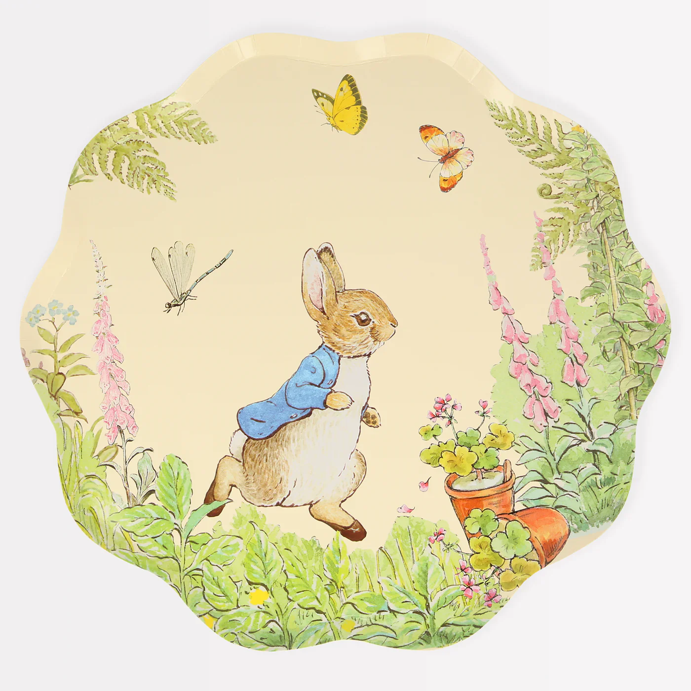 MERI MERI - Peter Rabbit in the Garden Large Paper Plates - Pack of 8