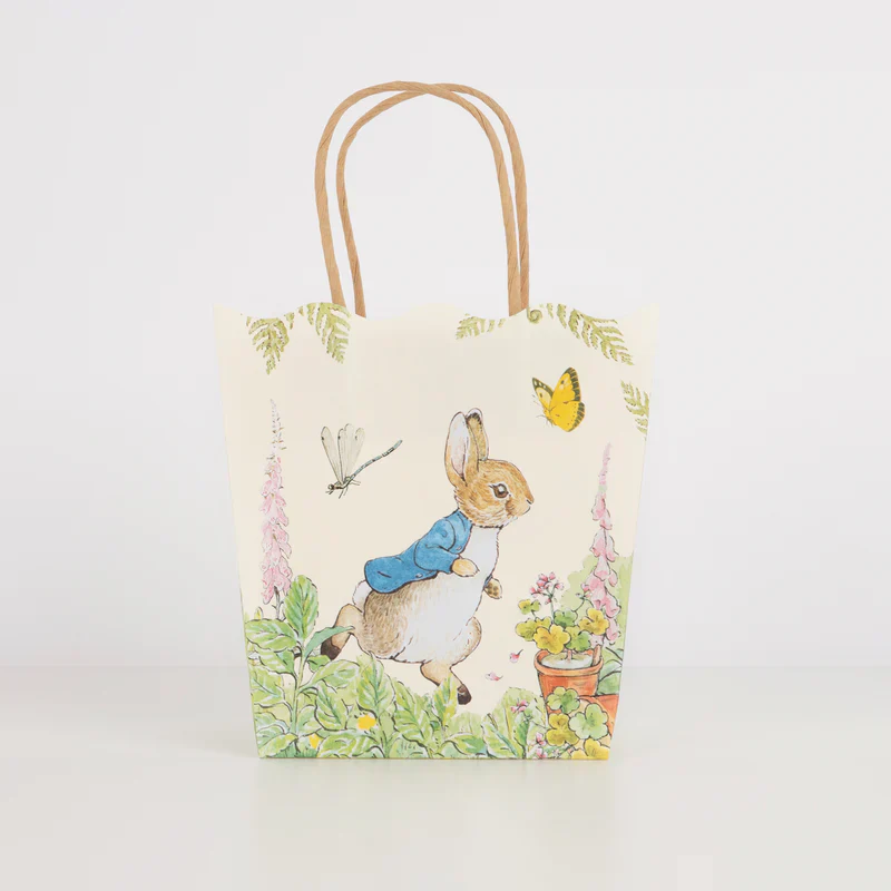 MERI MERI - Peter Rabbit in The Garden Party Bags - Pack of 8