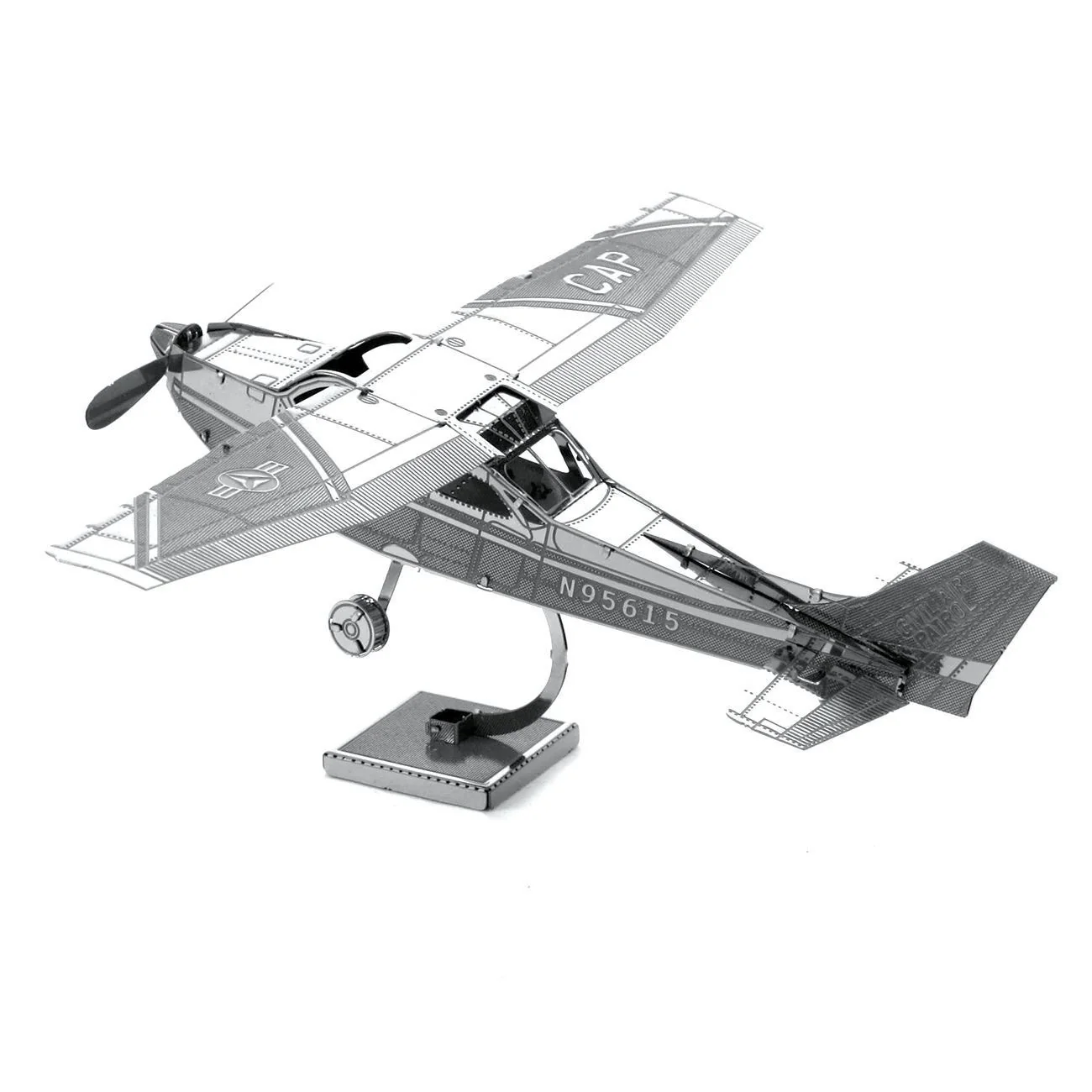 Metal Earth - 3D Metal Model Kit  - Cessna 172 - Image 2
