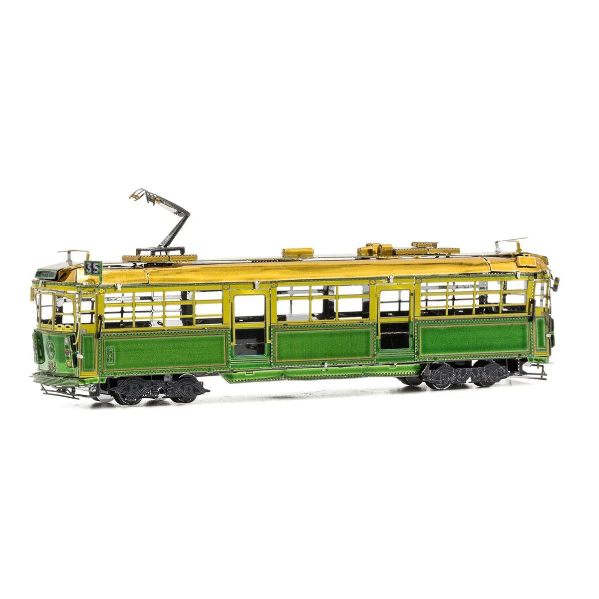 Metal Earth - 3D Metal Model Kit - Melbourne W-Class Tram - Image 2
