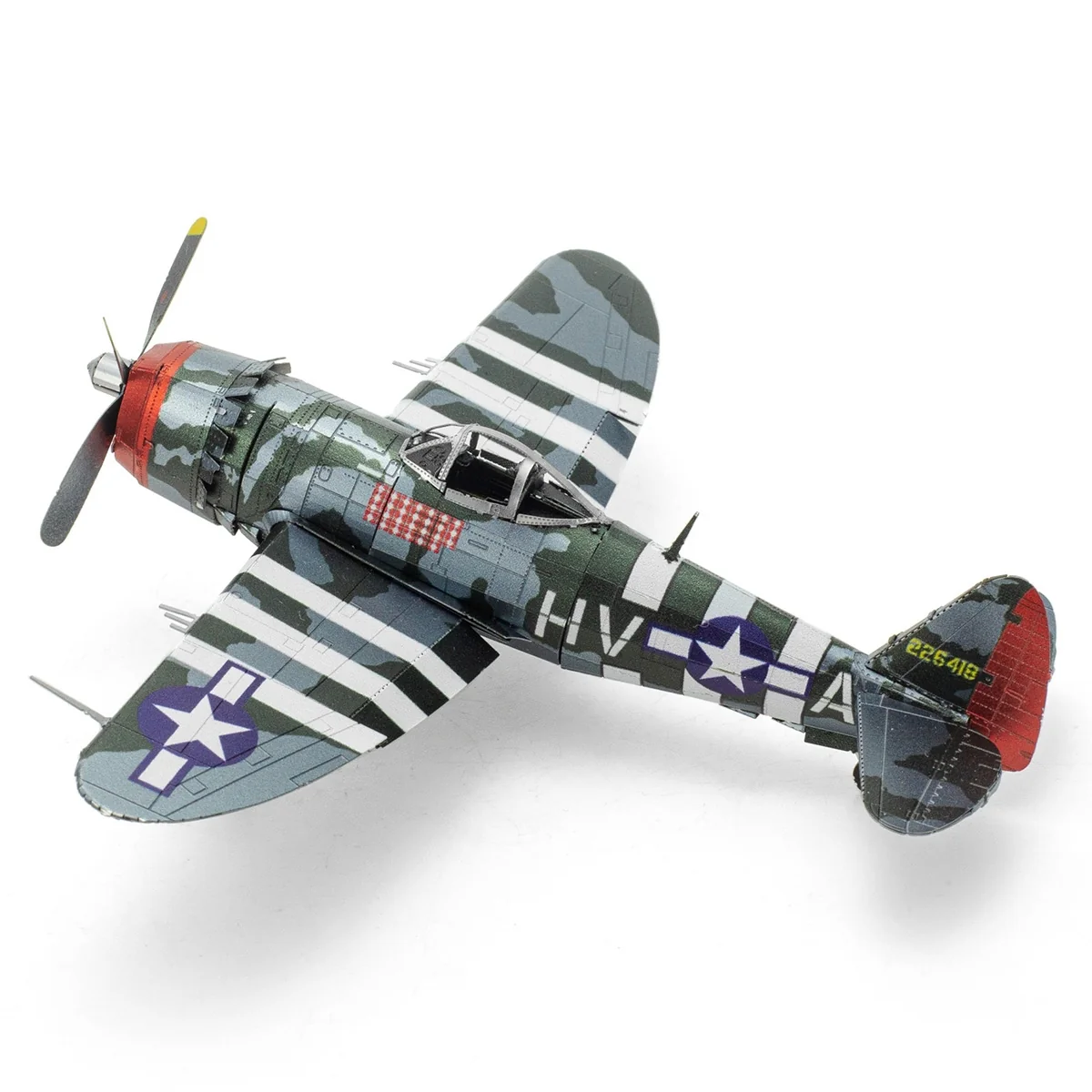 Metal Earth - 3D Metal Model Kit - P-47 Thunderbolt - Image 2