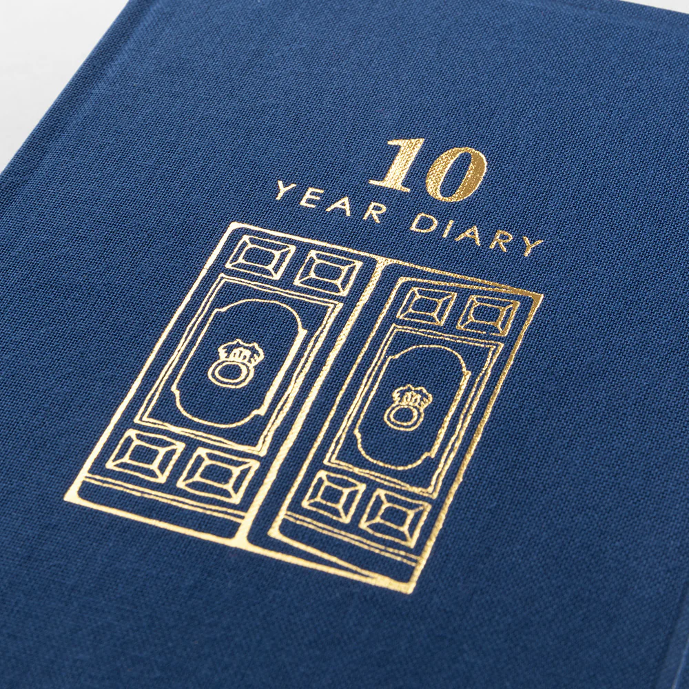 Midori - 10 Year Diary - Gate - Navy - Image 7