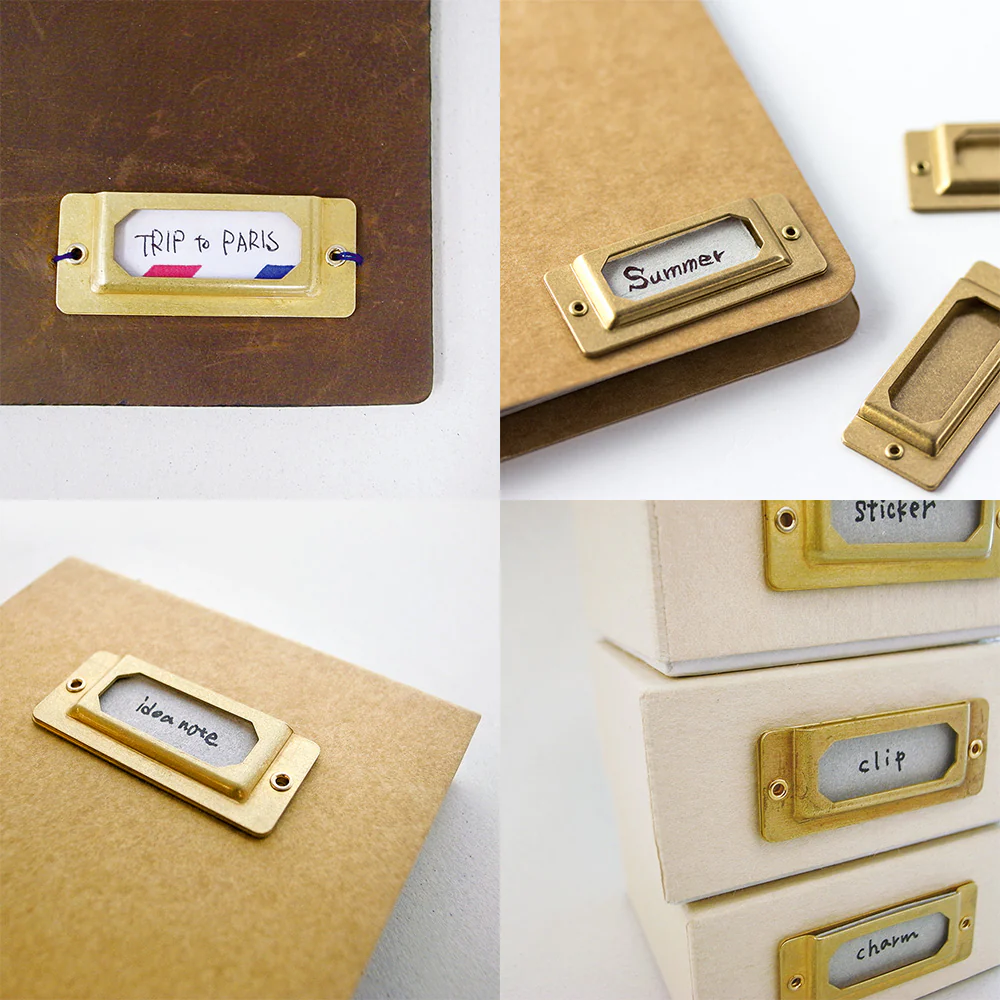 MIDORI - Brass Label Plate - Image 3