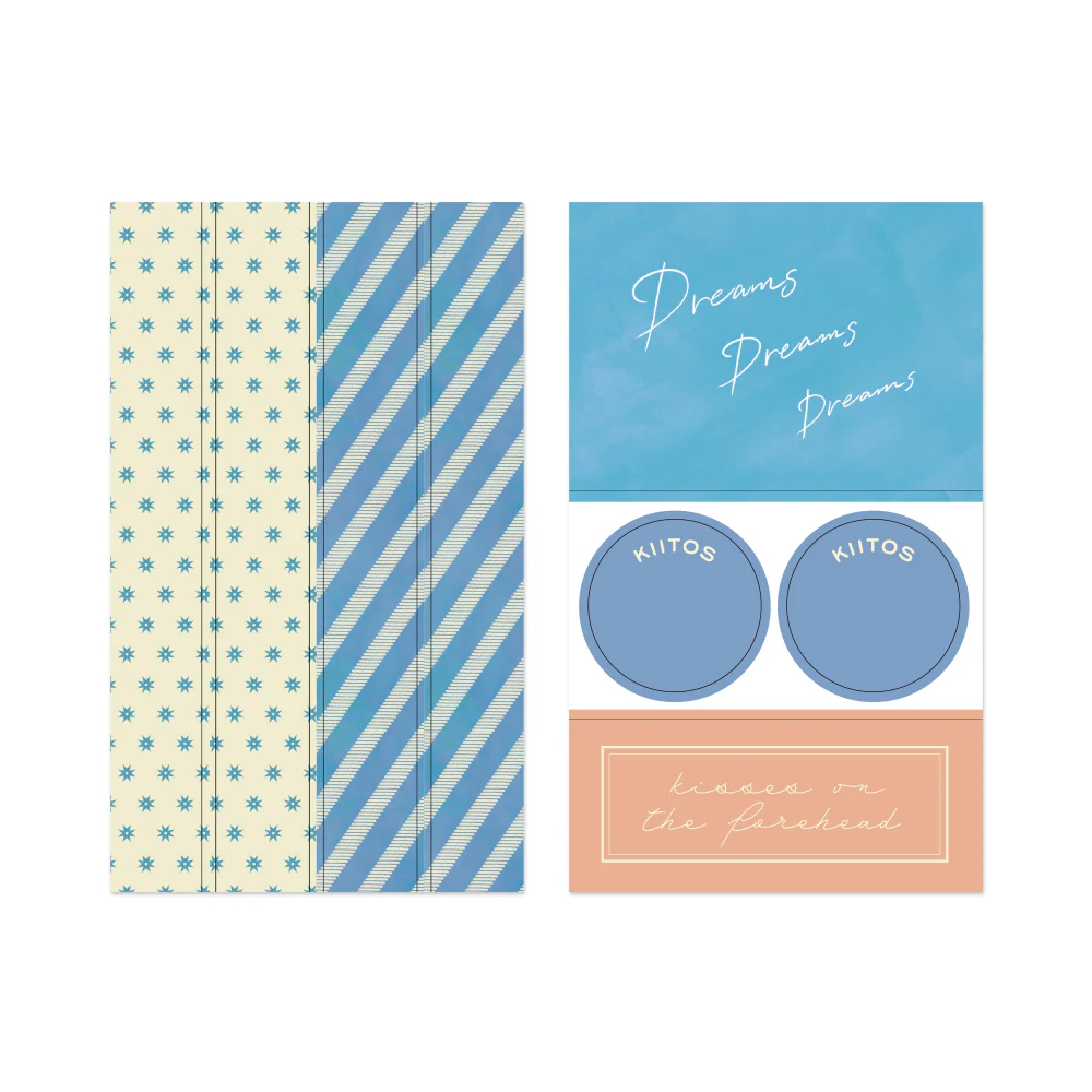 MIDORI - DECORATION STICKER - LIGHT BLUE - Image 4
