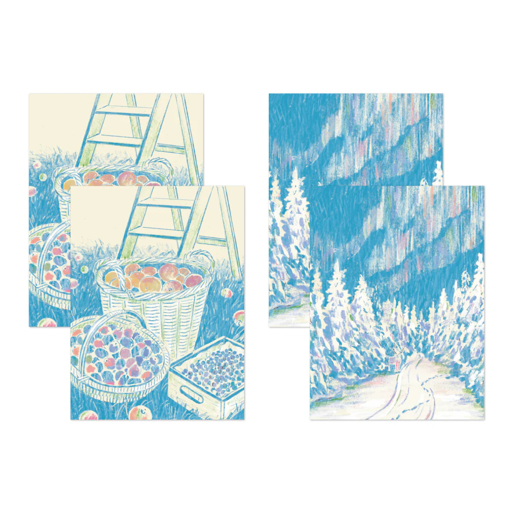 MIDORI - DECORATION STICKER - LIGHT BLUE - Image 5