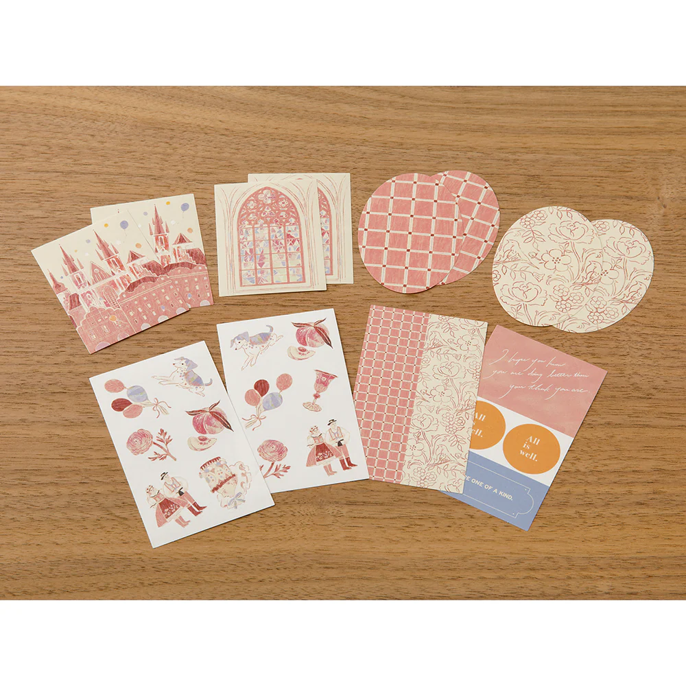 MIDORI - DECORATION STICKER - PINK - Image 3