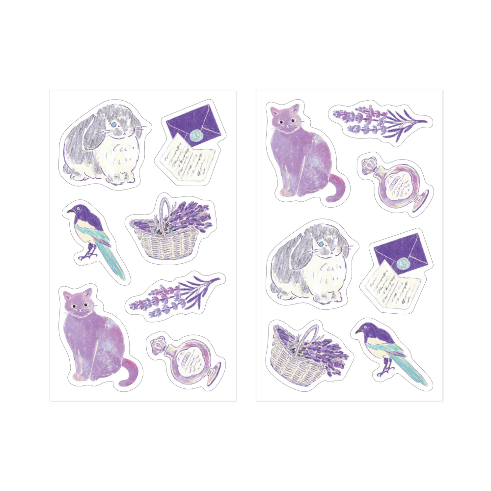 MIDORI - DECORATION STICKER - PURPLE - Image 2