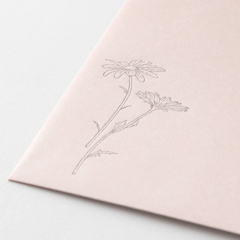 MIDORI - Hanairo Washi Money Envelope | Pink (Daisy) - Image 5