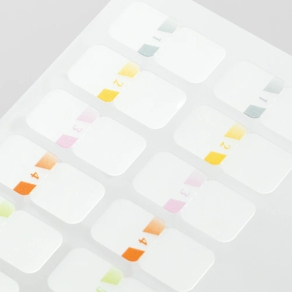 Midori - Index Label Chiratto - Number Color - Image 3
