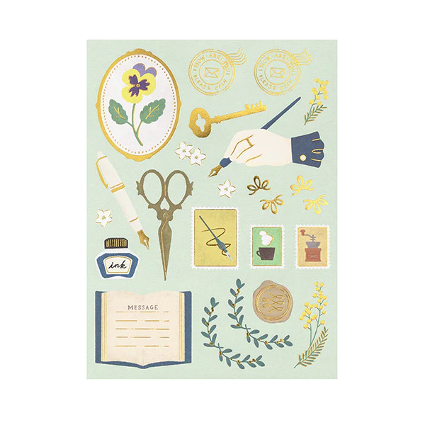 Midori - Letter Set - Collage - Stationery - Image 5
