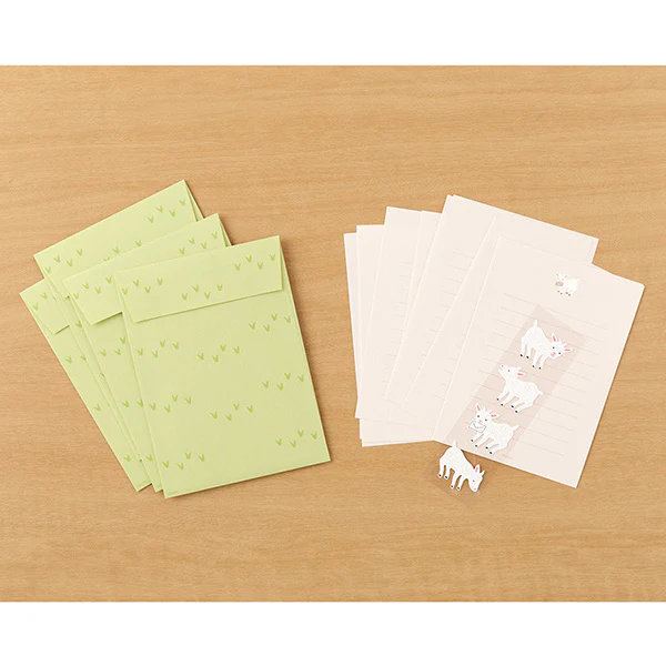 Midori - Letter Set With Stickers - Goat A - Image 4