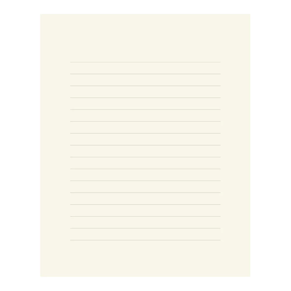 MIDORI - MD Letter Pad Horizontal Ruled Lines - Image 3