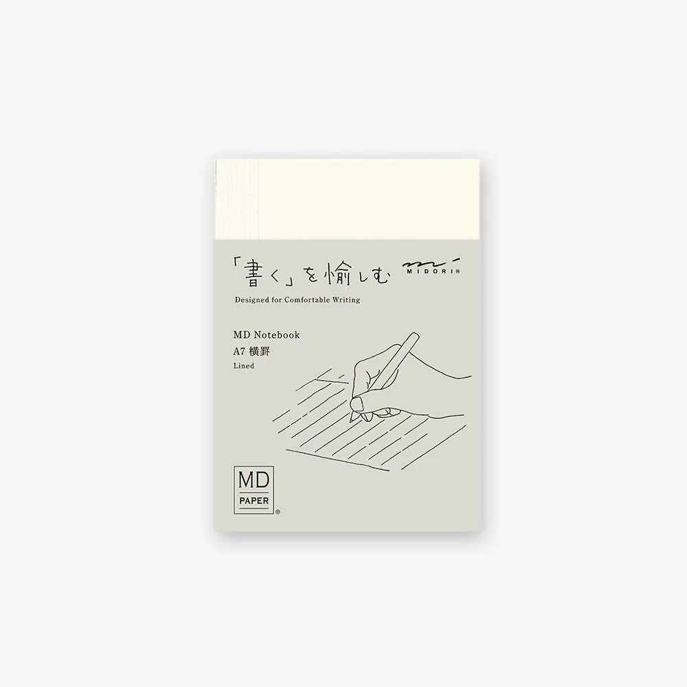 Midori - MD Notebook - A7 - Lined