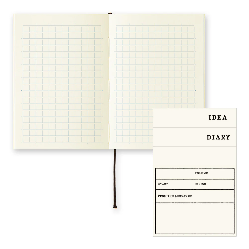 Midori - MD Notebook - A7 - Grid - Image 2