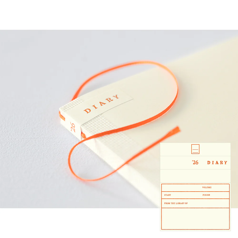 Midori MD Notebook Diary A5 2026 - Image 4