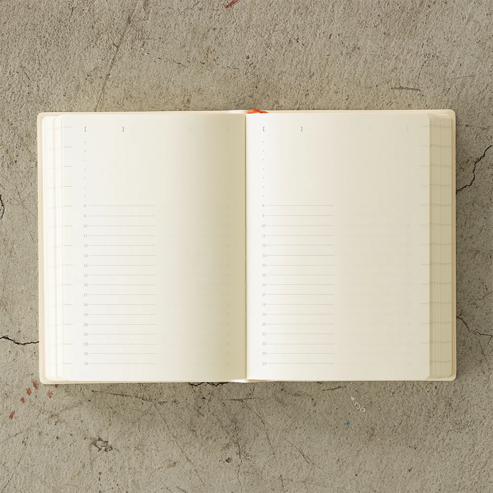 Midori MD Notebook Diary A6 1 Day 1 Page 2026 - Image 4