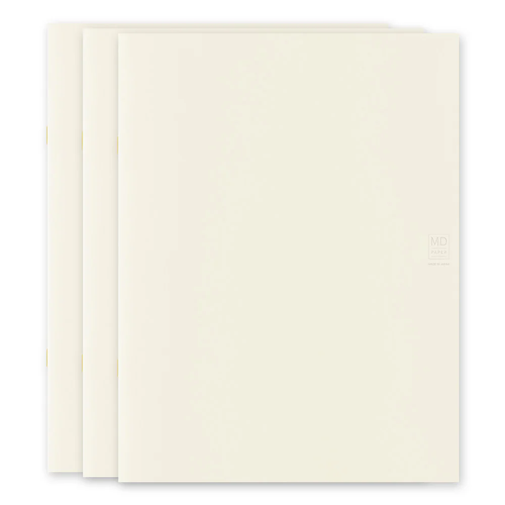 MIDORI - MD Notebook Light 3-Pack - A4 Blank - Image 2