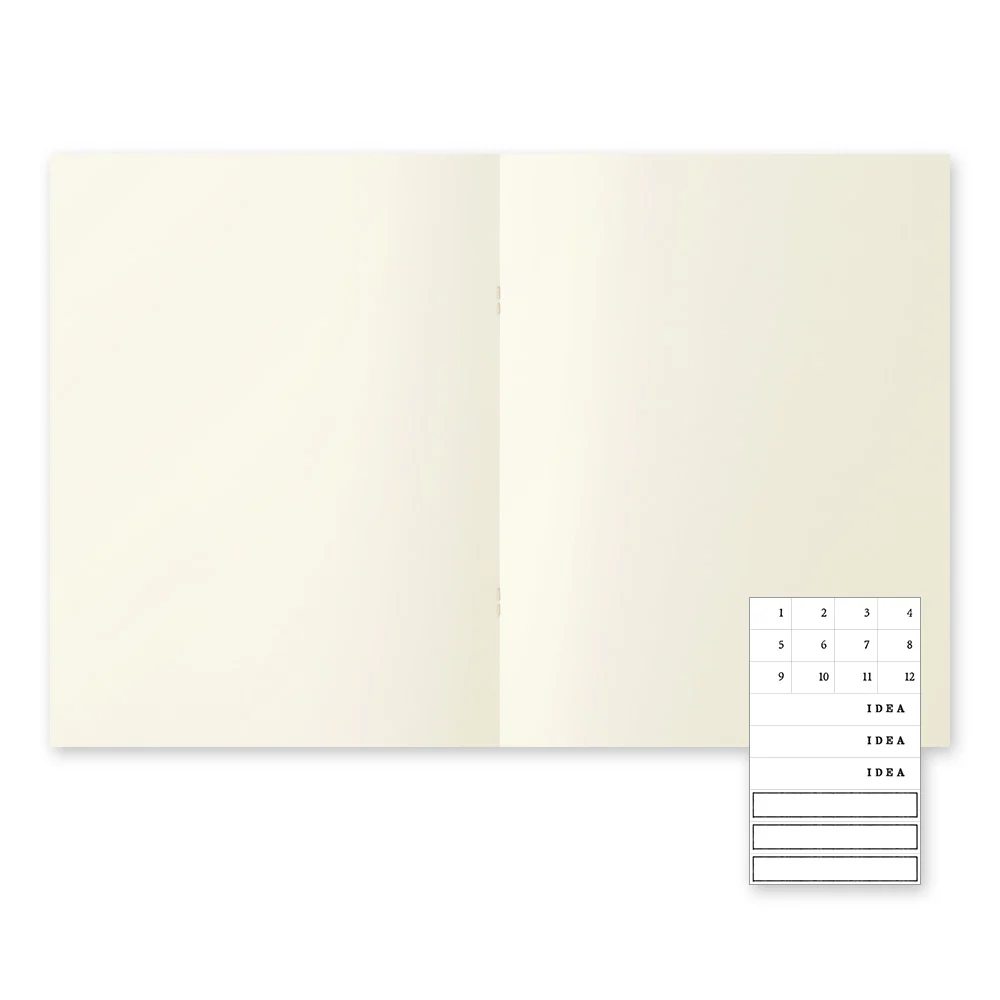 MIDORI - MD Notebook Light 3-Pack - A4 Blank - Image 3