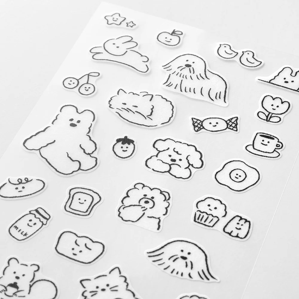 Midori - Two Sheet Stickers - 2644 - Cute Motif - Image 3