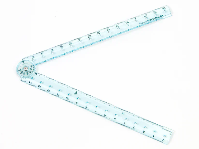 Midori - Multi Ruler 30cm - Blue - Image 3