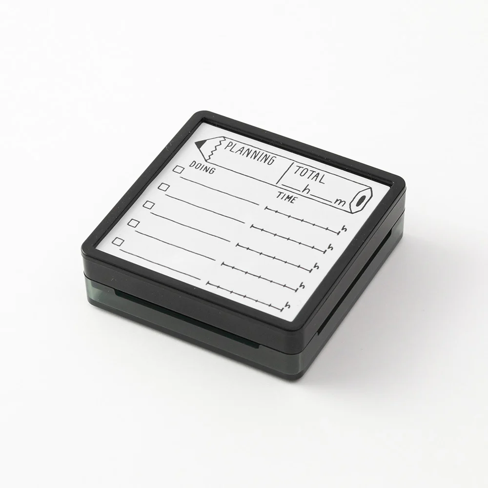 MIDORI - Paintable Stamp Pre-inked – Planning - Image 2
