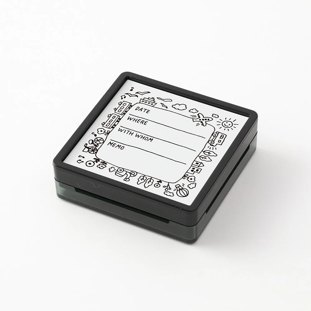 MIDORI - Paintable Stamp Pre-inked – Going Out Record - Image 2