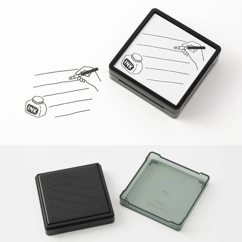 MIDORI - Paintable Stamp Pre-inked – Stationery (Ink Swatching Record) - Image 3